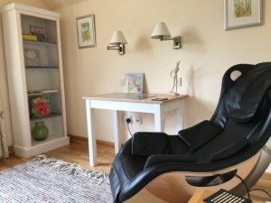 The 'magic' chair in our Relax Room